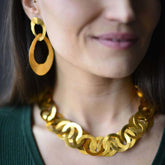 Boucles d'oreilles double anneaux Noces de Cana 2